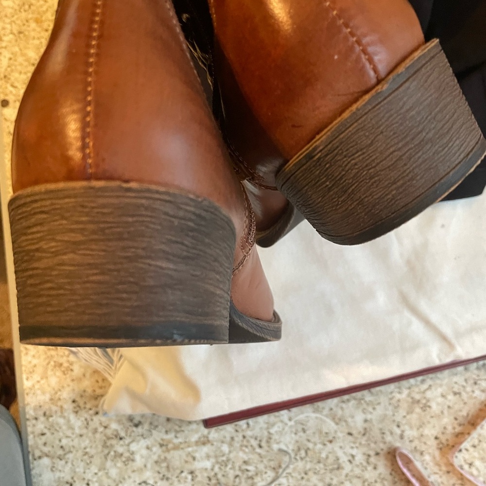 Coconuts by Matisse Brown Heeled Boots - Picture 9 of 9